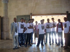 ...dieser eritreischen Touristen!