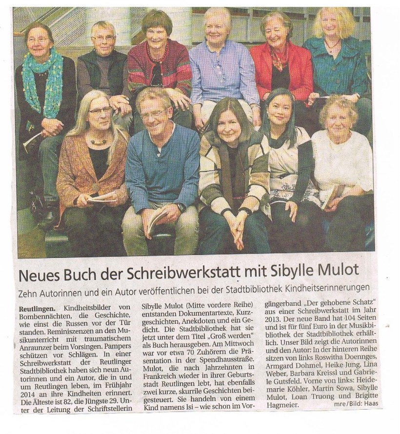 Artikel aus dem Schwäbischen Tagblatt