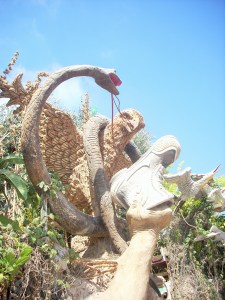 Kampfszene - Für was die Tiere wohl stehen?