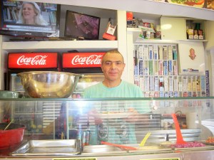 Leckere Omeletts - und ein netter Chef