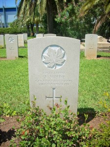 Auch kanadische Soldaten haben hier ihre letzte Ruhe gefunden