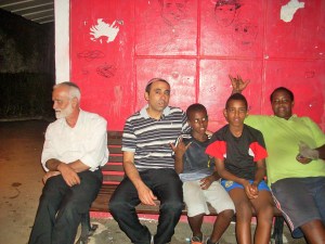 Gemütliches Zusammensitzen